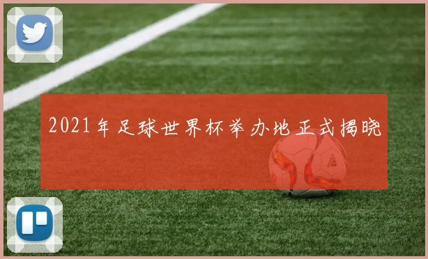 2021年足球世界杯举办地正式揭晓