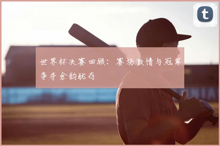 世界杯决赛回顾:赛场激情与冠军争夺余韵犹存